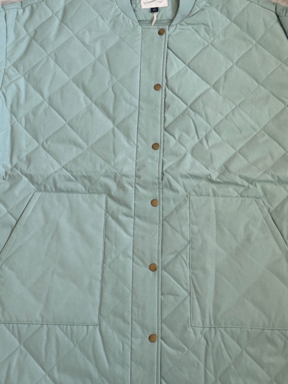 Universal Thread Quilted Jacket Green Plus Size Spring NEW - Picture 11 of 11